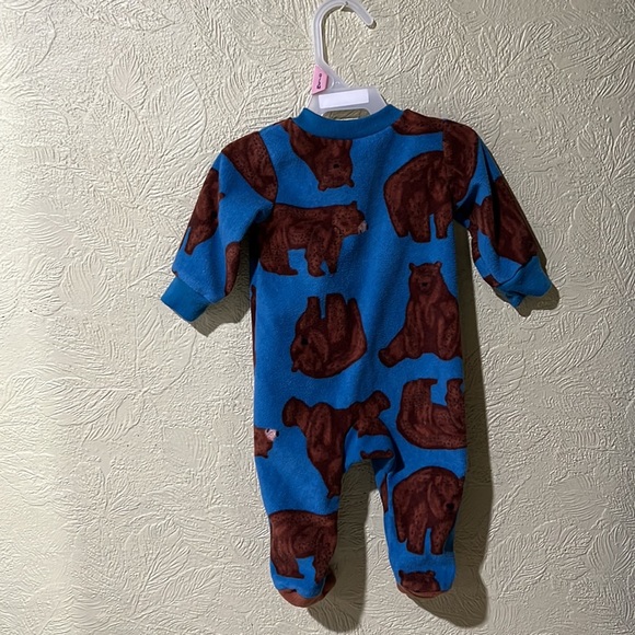 🔥5/$20 0-3 M Carters fleece sleeper - Picture 2 of 2